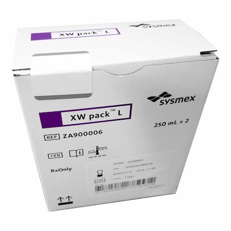 Xw Pack L Hematology Reagent Lyse CLIA Waived For Sysmex XW-100 Automated Hematology Analyzer ZA900006